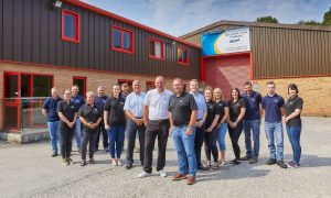 Specialist Glass Products team outside