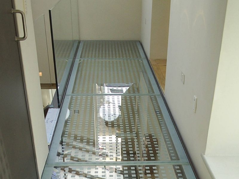 Specialist Glass screen printed anti slip