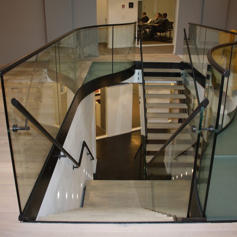 Jean Gascard Belgium Glass Staircase