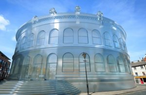 Leeds Corn Exchange made in glass