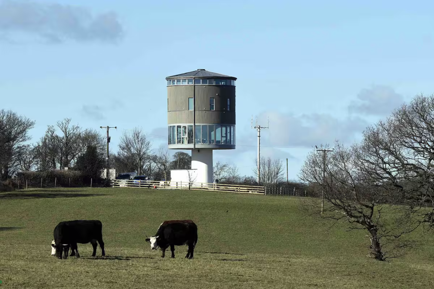 Flockton Water Tower Accommodation Refurbished by SGP